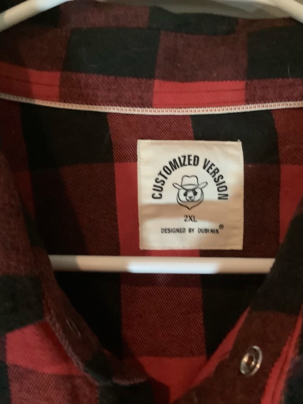 (New) DUBINIK customized version flannel shirt - Picture 5 of 5